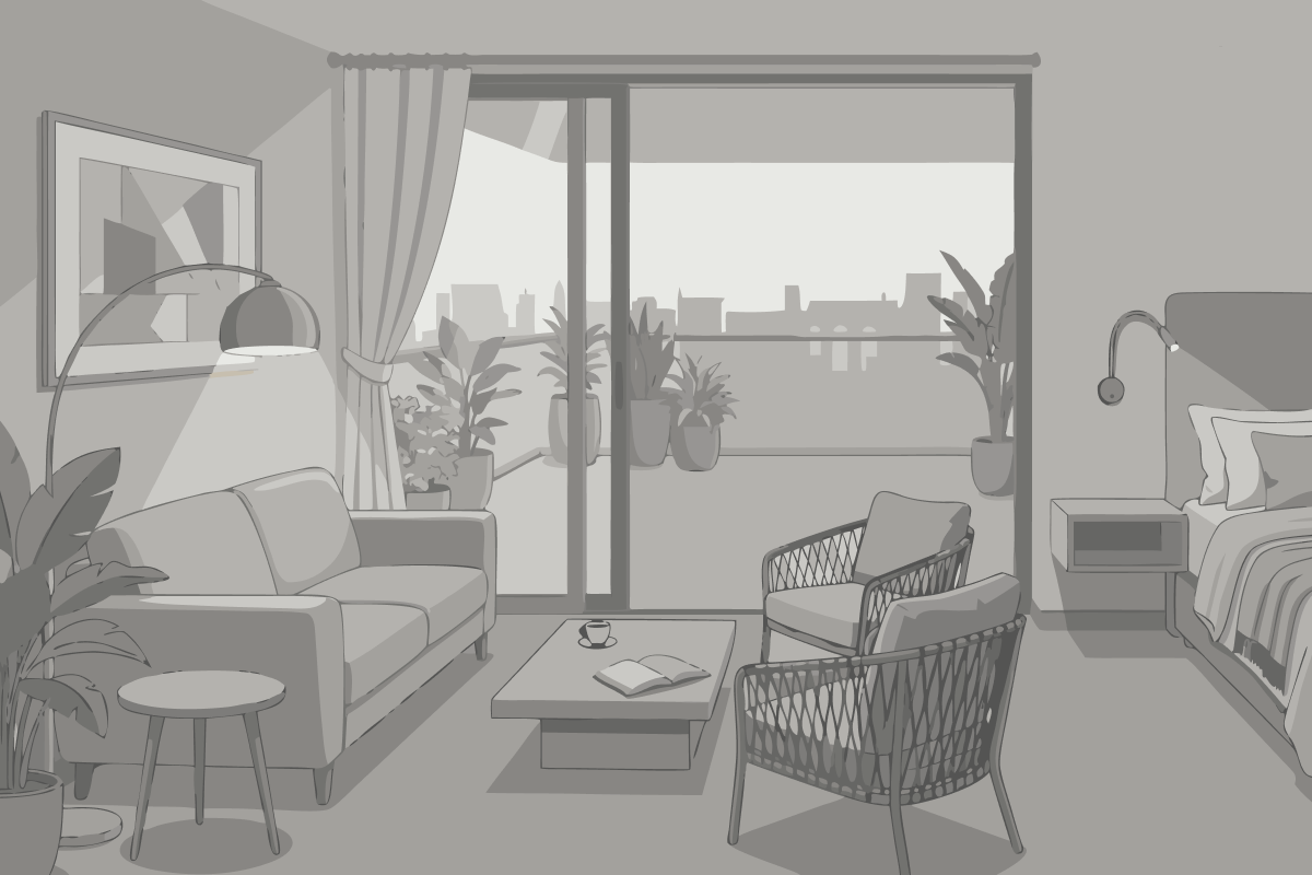 Apartment mit 3 Schlafzimmern